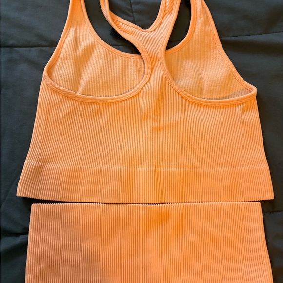 Savage X Fenty Coral Ribbed Ensemble - Picture 2 of 8